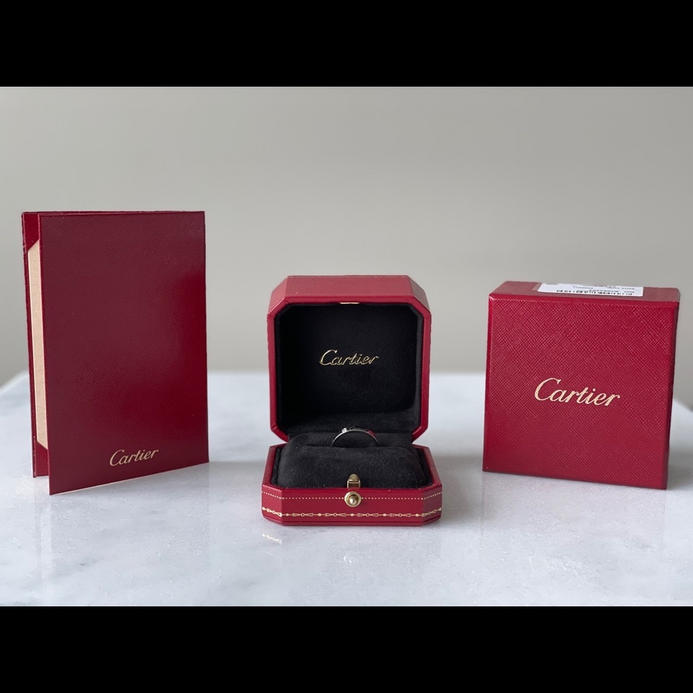 C DE CARTIER PLATINUM BAND